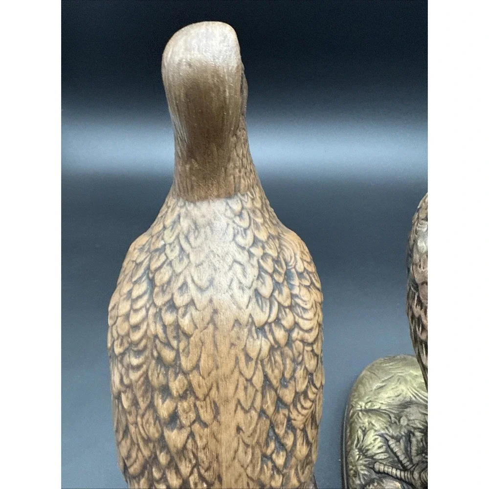Set‎ Of 2 Male/Female Vtg Holland Mold Ceramic Hand Painted Pheasants